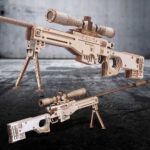 AWM Sniper Rifle 3D Wooden Puzzle_Wood_4