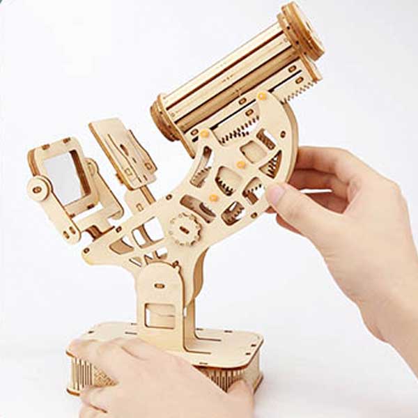 Biological Microscope 3D Wooden Puzzle_Description_2