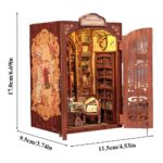 Bookshop Memories Book Nook Miniature Dollhouse_6