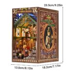 Cat Affairs Bureau Book Nook Miniature Dollhouse_5