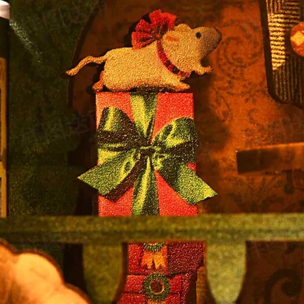 Cat Affairs Bureau Book Nook Miniature Dollhouse_Description_8