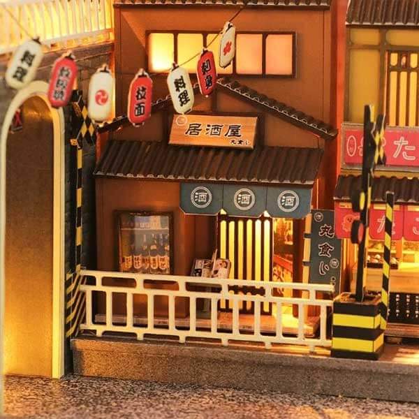 Cherry Blossom Book Nook Miniature Dollhouse_Description_5