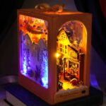 Christmas Gift Theme Book Nook Miniature Dollhouse_5