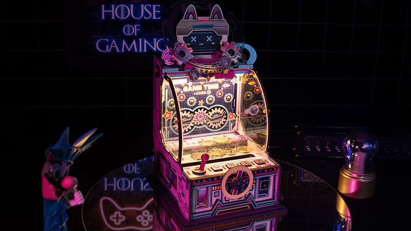 Coin Pusher Machine 3D Wooden Puzzle_Description_2