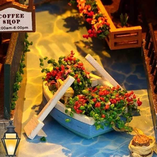 Colmar Town Book Nook Miniature Dollhouse_Description_4