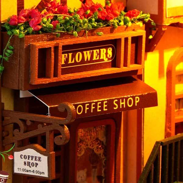 Colmar Town Book Nook Miniature Dollhouse_Description_5