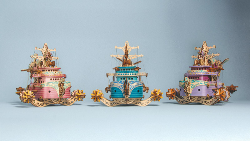 Dreamcatcher Dudu Ship 3D Wooden Puzzle_Description_1
