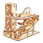 Easy Maze Ball Marble Run Series 3D Wooden Puzzle_Elevator_1