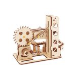 Easy Maze Ball Marble Run Series 3D Wooden Puzzle_Elevator_2
