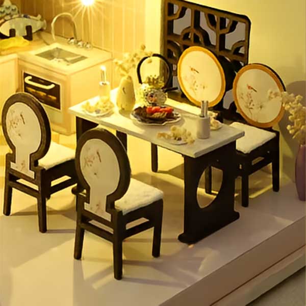 Emily's Chinese Style Room DIY Miniature Dollhouse_Description_5