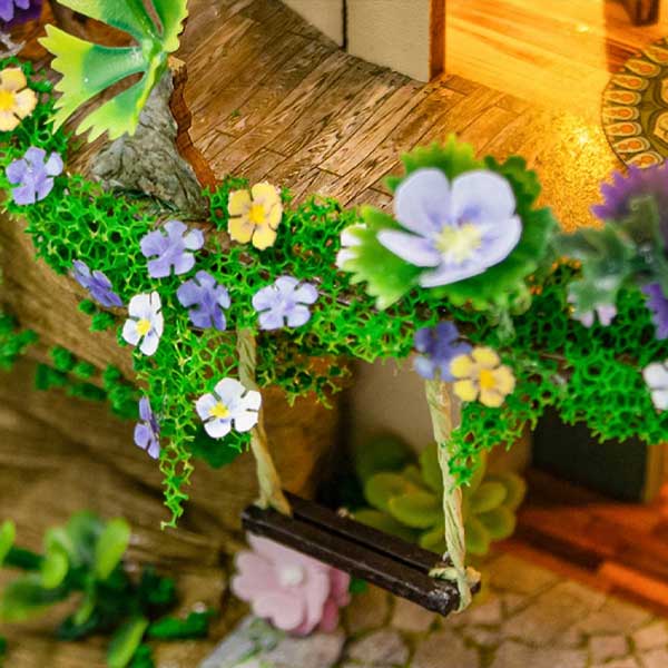 Forest Castle DIY Miniature Dollhouse_Description_5