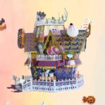 Halloween Candy House 3D Metal Puzzle_3
