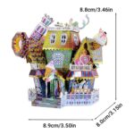 Halloween Candy House 3D Metal Puzzle_6