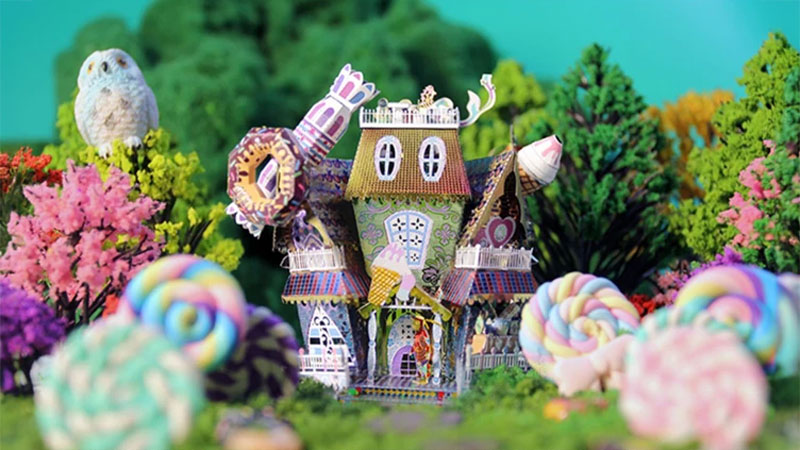 Halloween Candy House 3D Metal Puzzle_Description_2