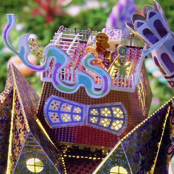 Halloween Candy House 3D Metal Puzzle_Description_4