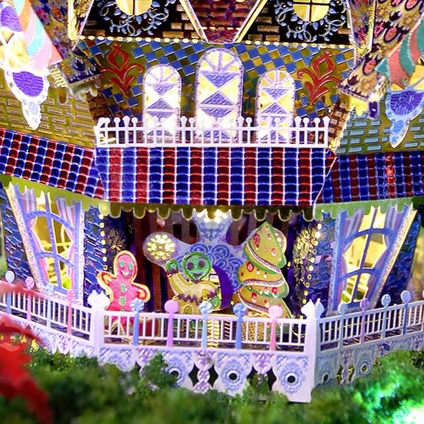 Halloween Candy House 3D Metal Puzzle_Description_5
