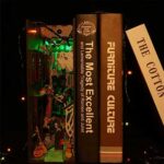 Halloween Spooky Alley Book Nook Miniature Dollhouse_6
