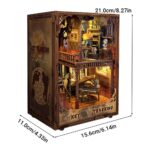 Key Tracking Book Nook Miniature Dollhouse_5