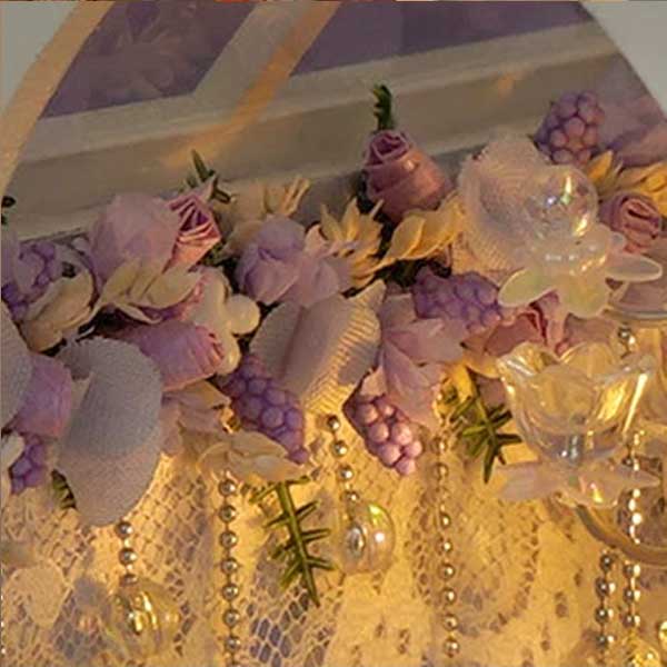 Kikis Romantic Wedding Book Nook Miniature Dollhouse_Description_8