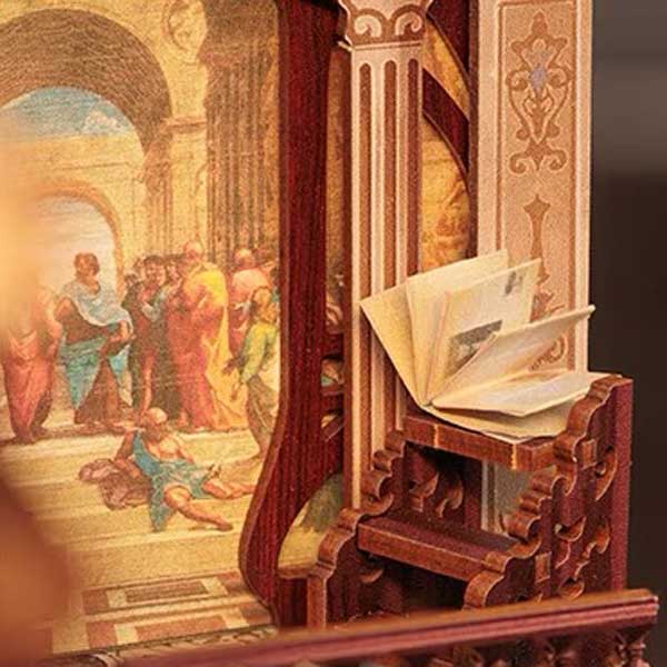 Library of Wisdom Book Nook Miniature Dollhouse_Description_9