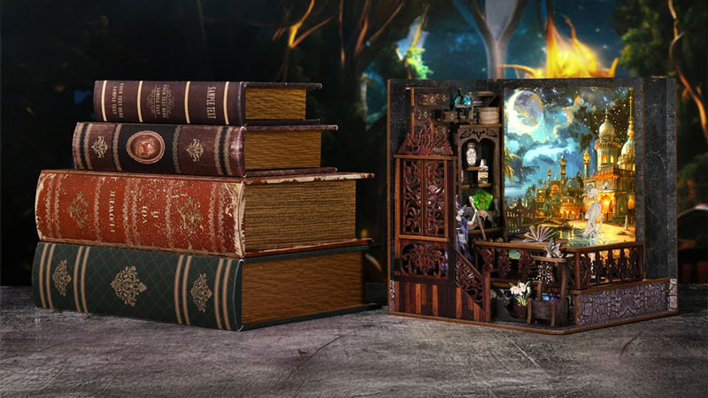 Magic Exploration DIY Miniature Dollhouse_Description_1