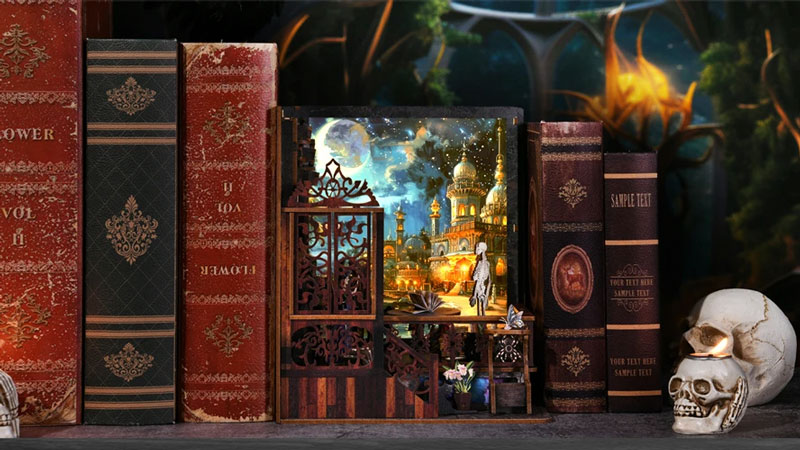 Magic Exploration DIY Miniature Dollhouse_Description_2