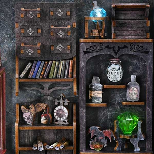Magic Exploration DIY Miniature Dollhouse_Description_3