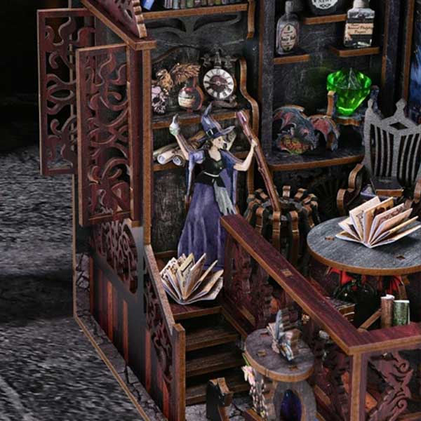 Magic Exploration DIY Miniature Dollhouse_Description_5
