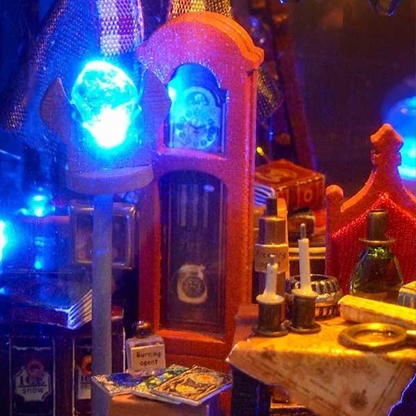 Magic Night Light DIY Miniature Dollhouse_description_4