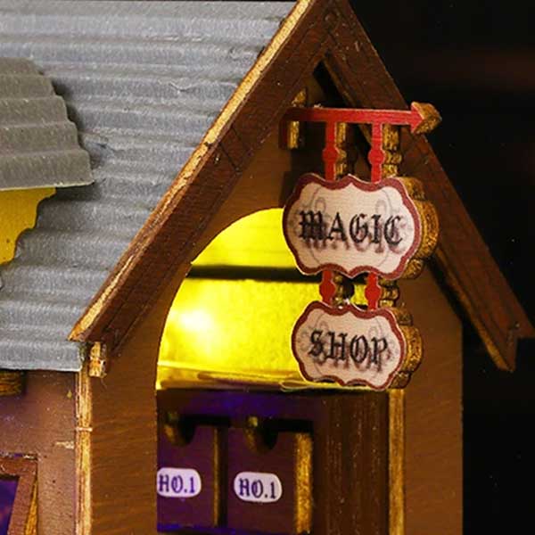 Magic Treasure House Miniature Dollhouse_Description_4