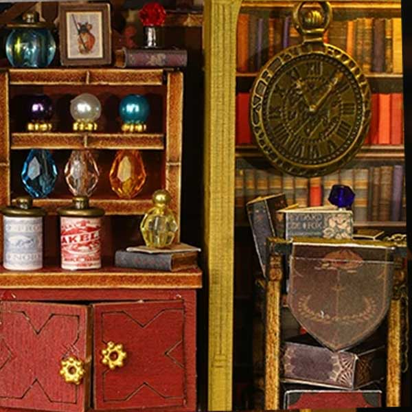 Magic Treasure House Miniature Dollhouse_Description_5