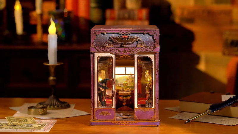 Magical Journey Book Nook Miniature Dollhouse_Description_2