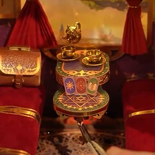 Magical Journey Book Nook Miniature Dollhouse_Description_4