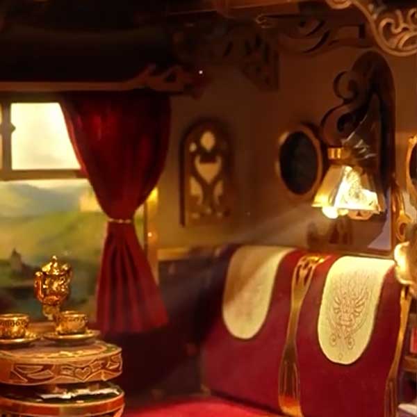 Magical Journey Book Nook Miniature Dollhouse_Description_6