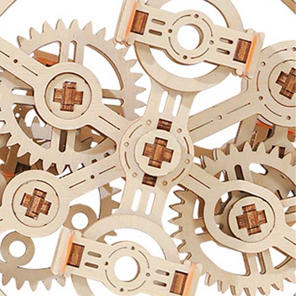 Mechanical Kinetic Picture 3D Wooden Puzzle_Description_2