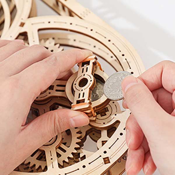 Mechanical Kinetic Picture 3D Wooden Puzzle_Description_3