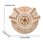 Mechanical Measuring Wheel 3D Wooden Puzzle_5