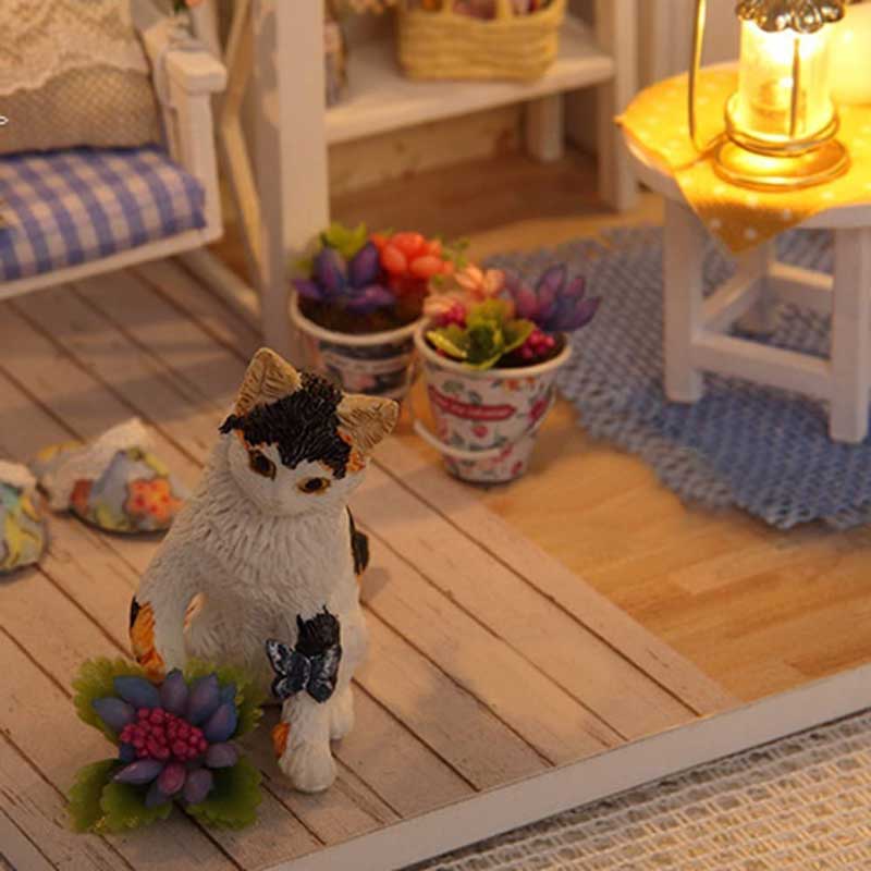 Miller's Cat Diary DIY Miniature Dollhouse_Description_6