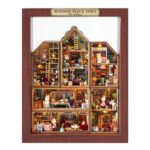 Mini Rabbit Town Building Block Miniature Dollhouse_1