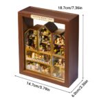 Mini Rabbit Town Building Block Miniature Dollhouse_10