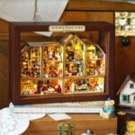 Mini Rabbit Town Building Block Miniature Dollhouse_3