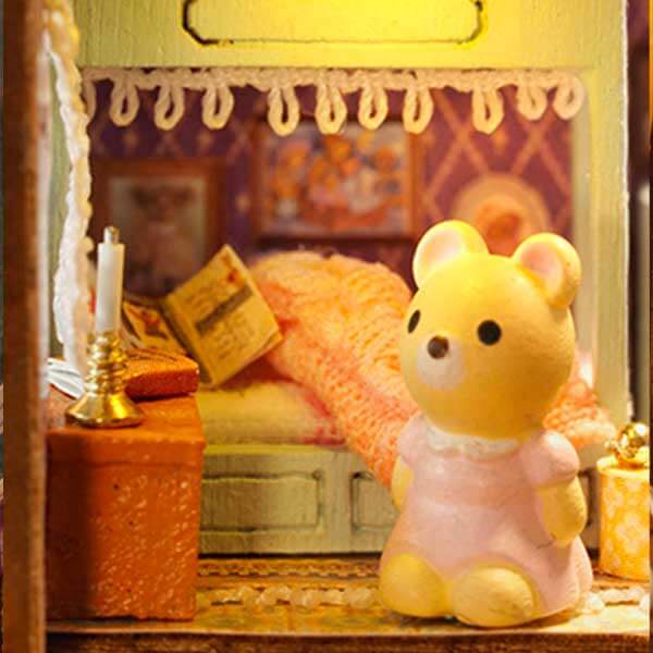 Mini Rabbit Town Building Block Miniature Dollhouse_Description_8