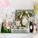 Outdoor Wedding DIY Miniature Dollhouse_3
