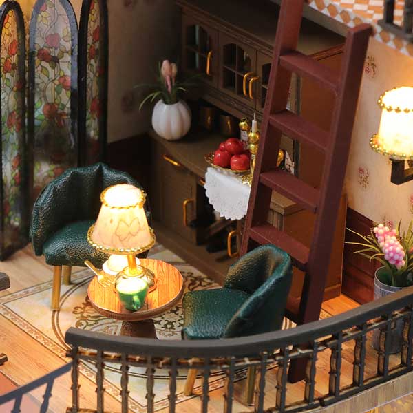 Peter's Dream Building Pavilion DIY Miniature Dollhouse_Description_3