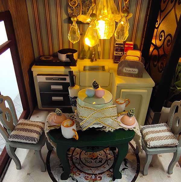 Peter's Dream Building Pavilion DIY Miniature Dollhouse_Description_4