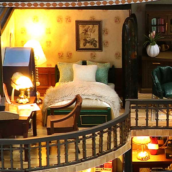 Peter's Dream Building Pavilion DIY Miniature Dollhouse_Description_6