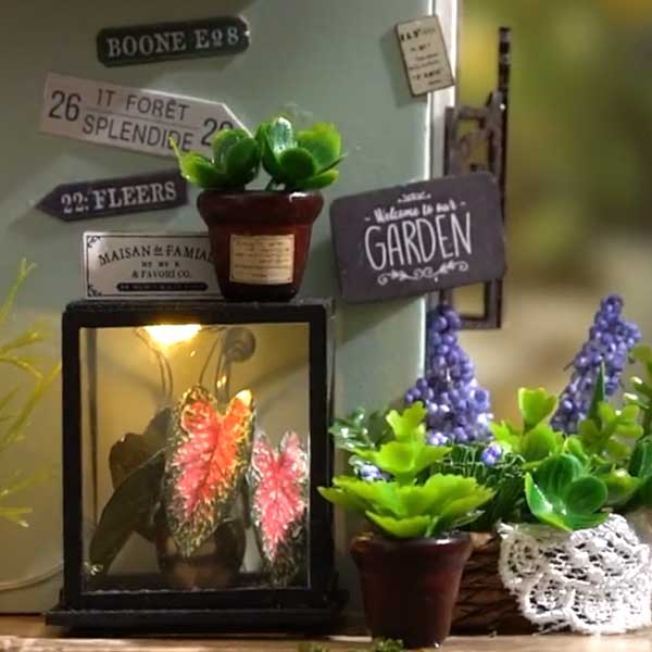 Plants Studio DIY Miniature Dollhouse_Description_6
