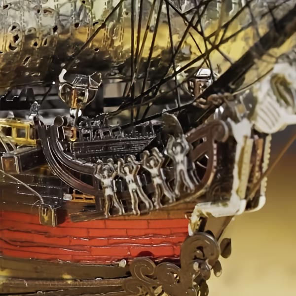 Queen Anne's Revenge 3D Metal Puzzle_Description_4