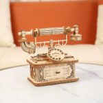 Retro telephone 3D Wooden Puzzle_3