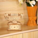 Retro telephone 3D Wooden Puzzle_4